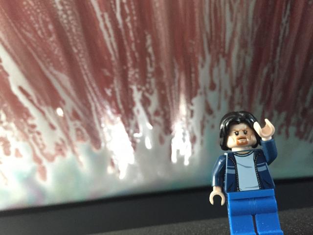Lego Uncle Jim at the car wash
