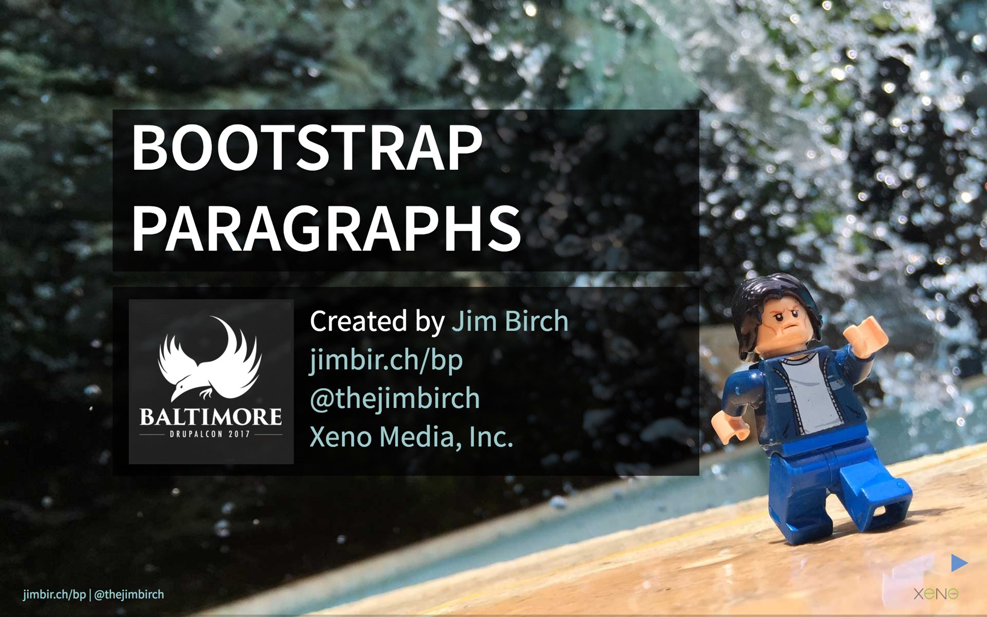 Bootstrap Paragraphs - Presentation Cover Image